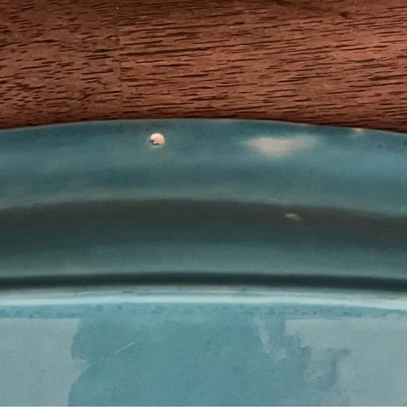 Homer Laughlin Harlequin Turquoise Half Pound Butter Dish  Rare Vintage - Picture 8 of 8